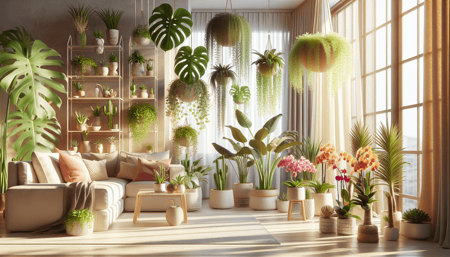 Decoração com Plantas: Como Escolher as Melhores Espécies em 2025