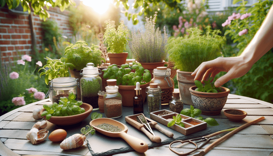 Dicas de Manutenção para Jardins de Ervas em 2025