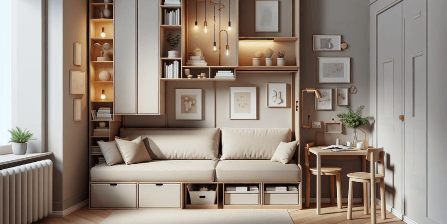 Funcionalidade e Estilo: Móveis para Pequenos Espaços