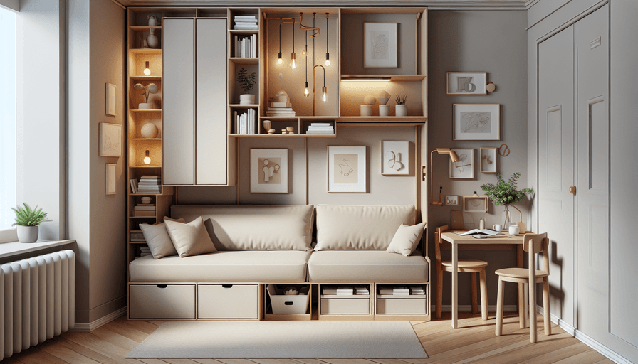 Funcionalidade e Estilo: Móveis para Pequenos Espaços