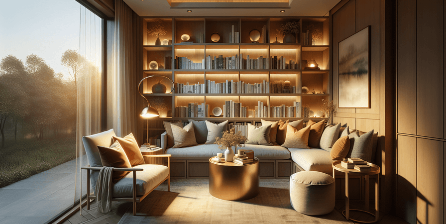 Ideias para um Cantinho de Leitura em Casa em 2025