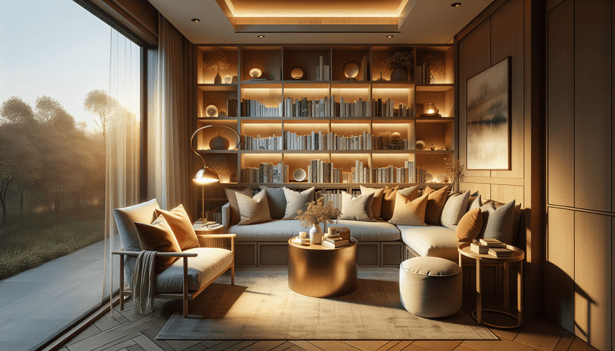 Ideias para um Cantinho de Leitura em Casa em 2025