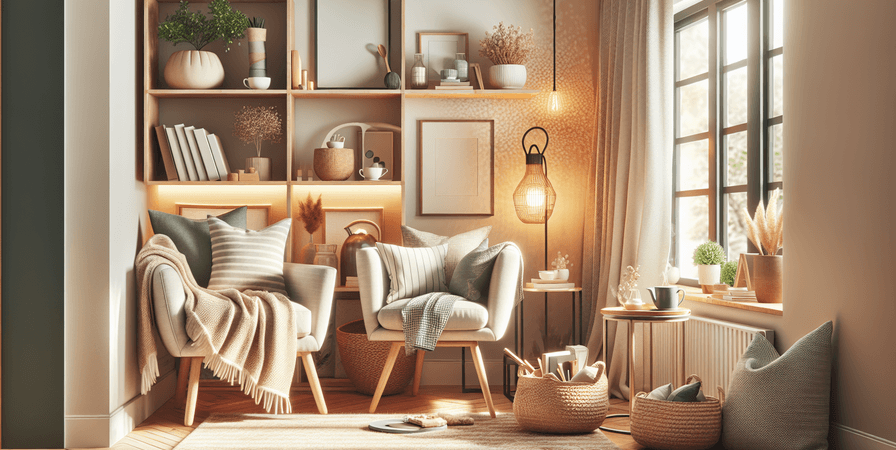 Transformando Pequenos Ambientes em Espaços Aconchegantes