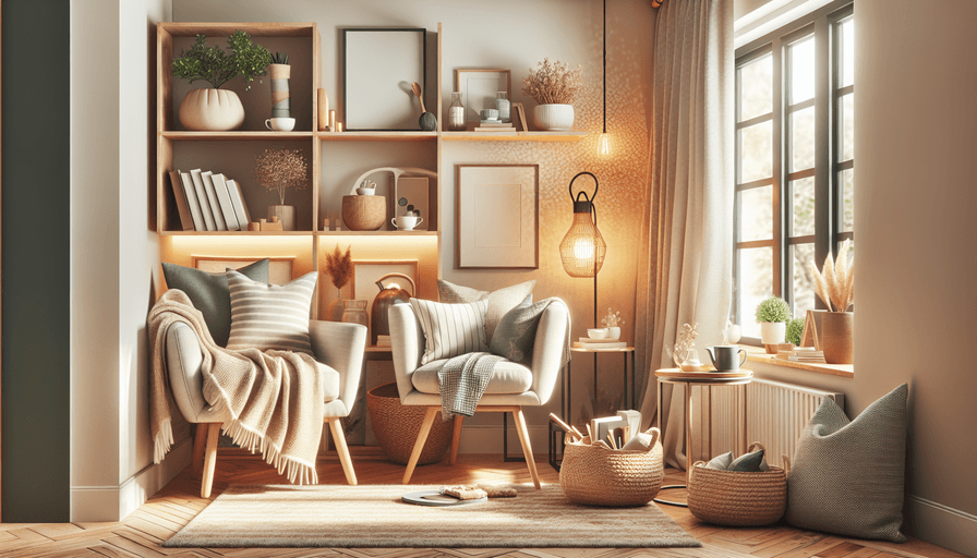 Transformando Pequenos Ambientes em Espaços Aconchegantes