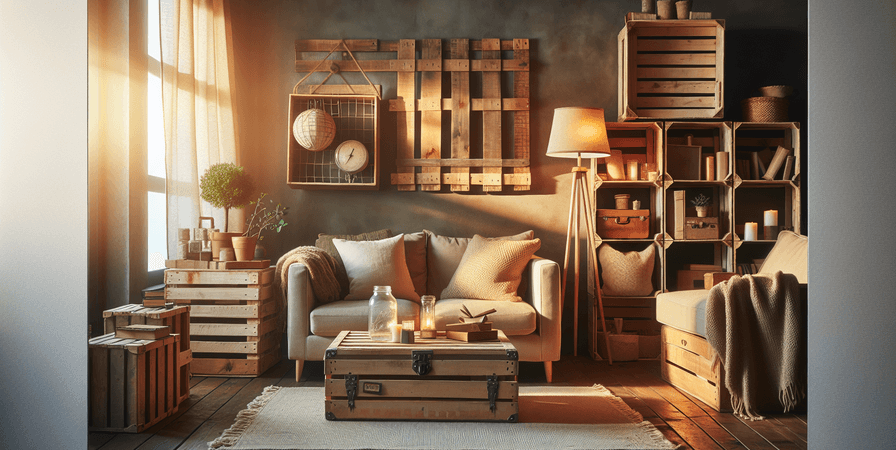 Utilizando Materiais Reciclados na Decoração em 2025