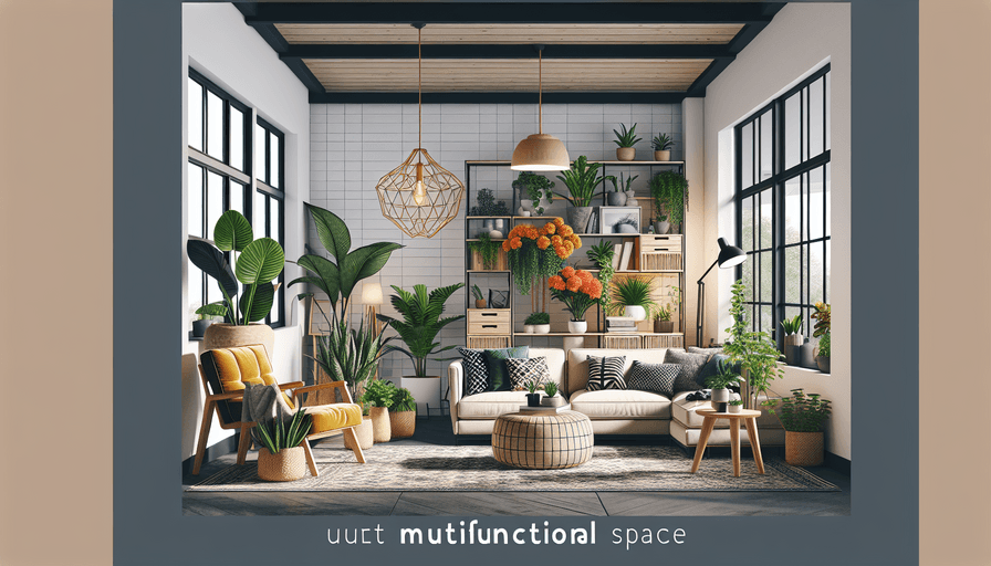 Dicas de Decoração para Ambientes Multifuncionais em 2025