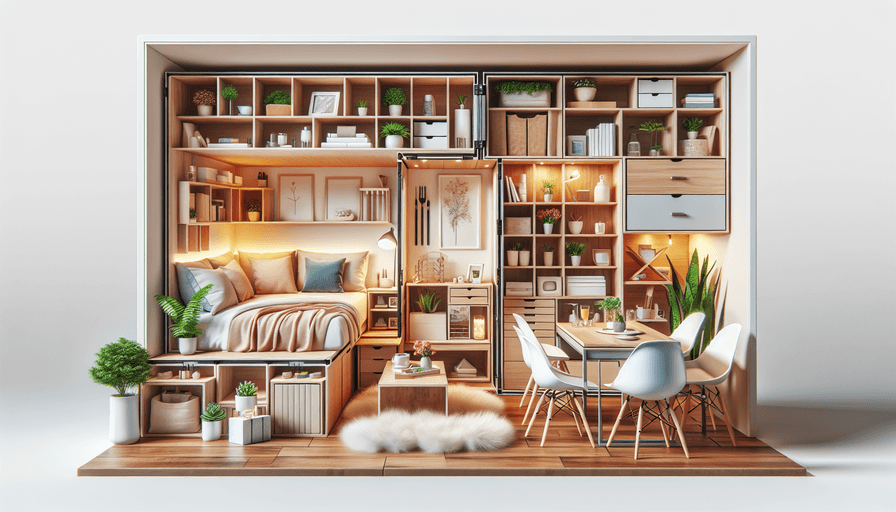 Móveis Multifuncionais para Casas Pequenas