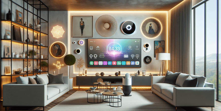 Integrando Tecnologia e Design na Decoração em 2025