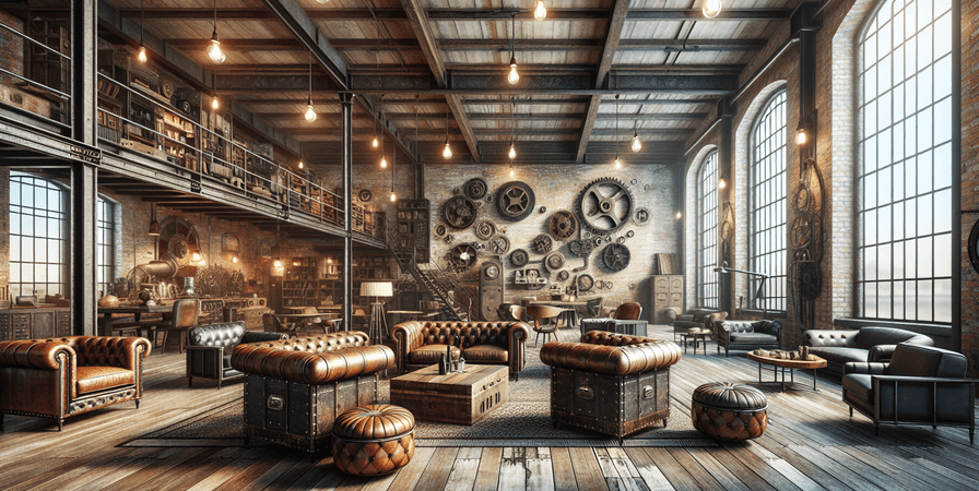 O Estilo Industrial na Decoração