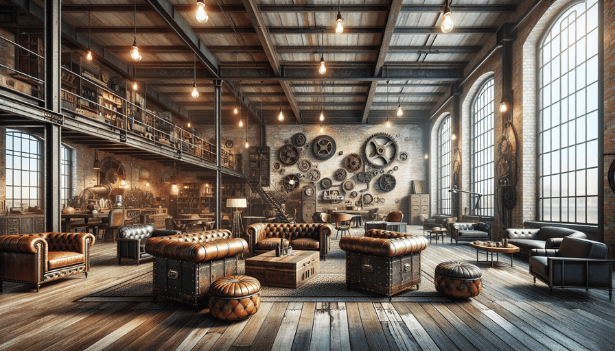 O Estilo Industrial na Decoração