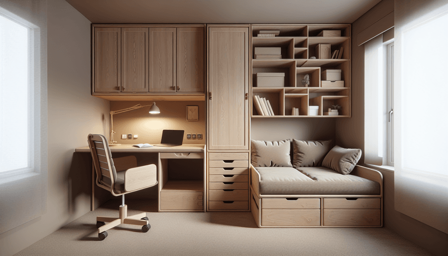 Móveis Compactos: Ideais para Espaços Pequenos