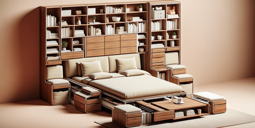 Móveis que Melhoram Funcionalidade e Estilo