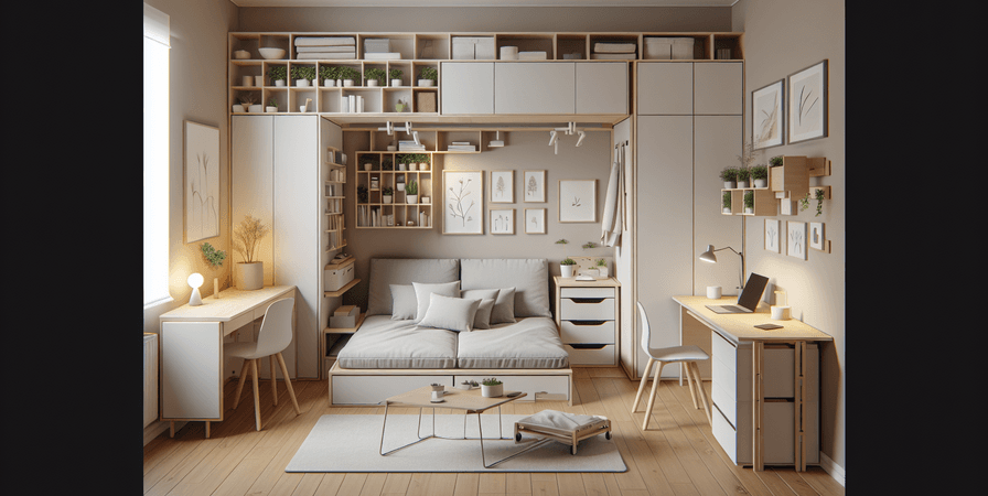 Estilos de Móveis para Pequenos Espaços