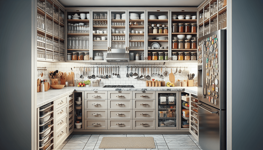 Organização Prática para Cozinhas