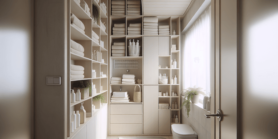 Dicas de Organização para Banheiros Pequenos