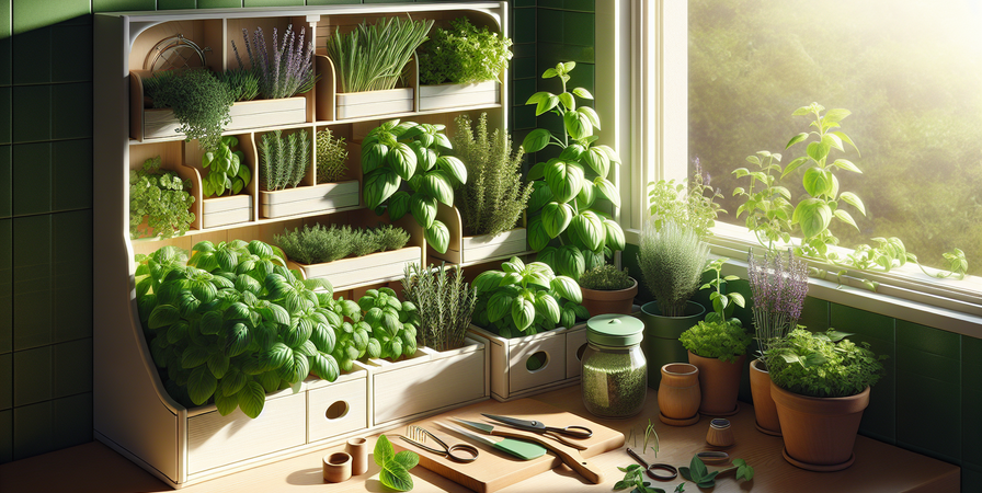 Plantando um Jardim de Ervas em Casa