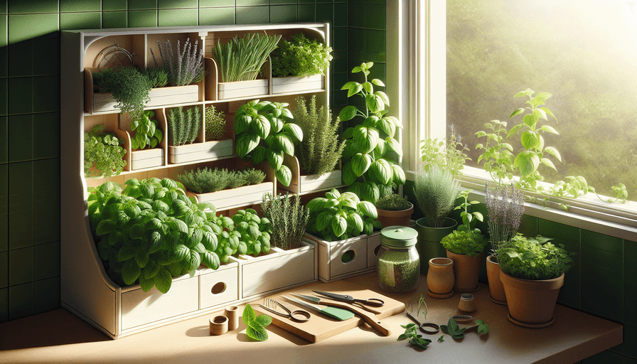 Plantando um Jardim de Ervas em Casa