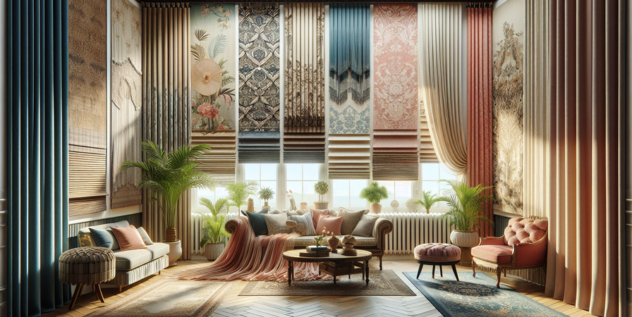 Estilos de Cortinas e Persianas: O que Usar