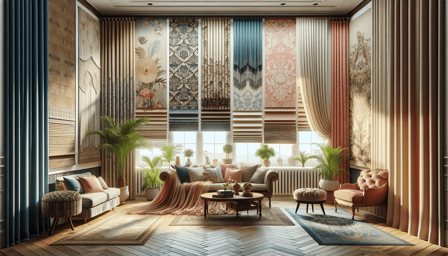 Estilos de Cortinas e Persianas: O que Usar