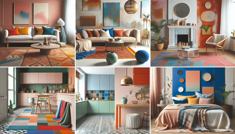 Cores e Texturas: Como Usar na Decoração