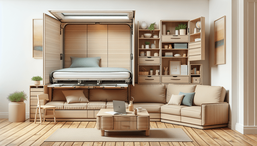 Móveis Compactos: Soluções para Ambientes Pequenos