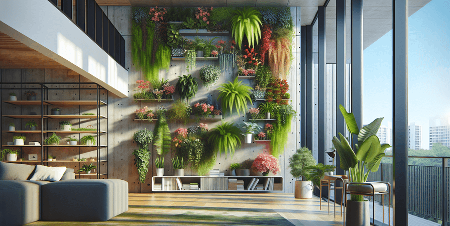 Jardins Verticais: Oásis em Ambientes Urbanos