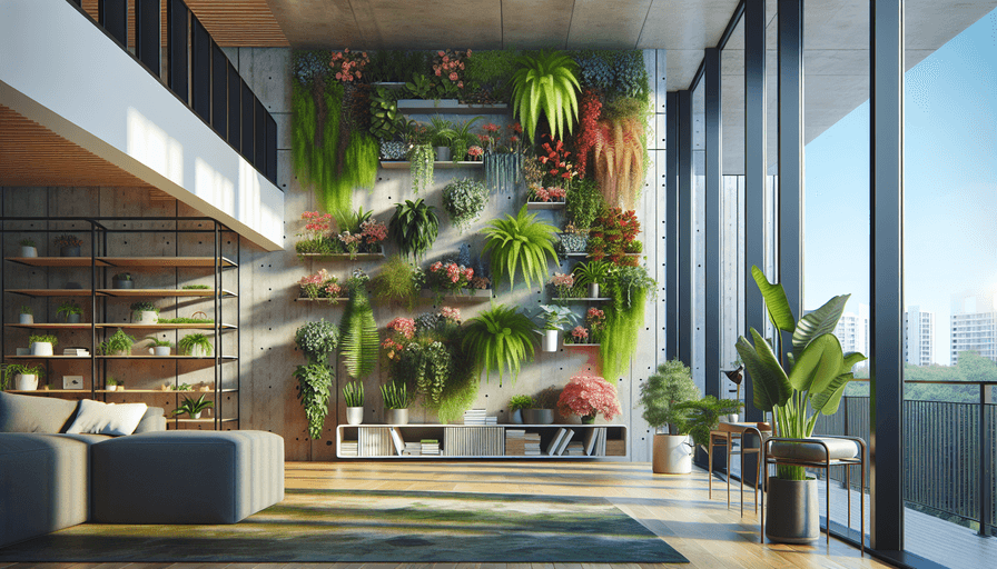 Jardins Verticais: Oásis em Ambientes Urbanos