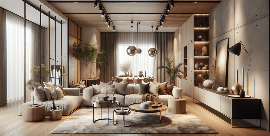 Decoração Moderna: Como Escolher Móveis e Acabamentos