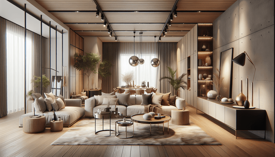 Decoração Moderna: Como Escolher Móveis e Acabamentos