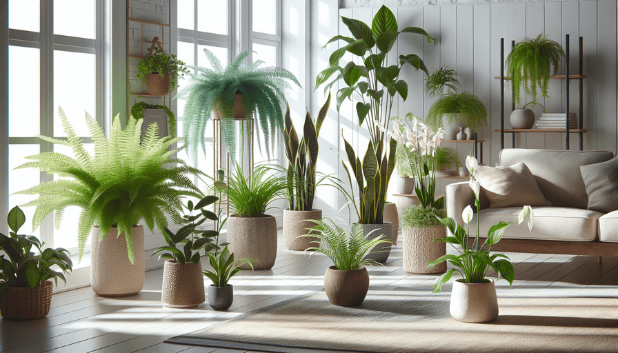 Plantas que Purificam o Ar e Como Usá-las