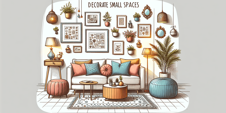 10 Dicas para Decorar Ambientes Pequenos