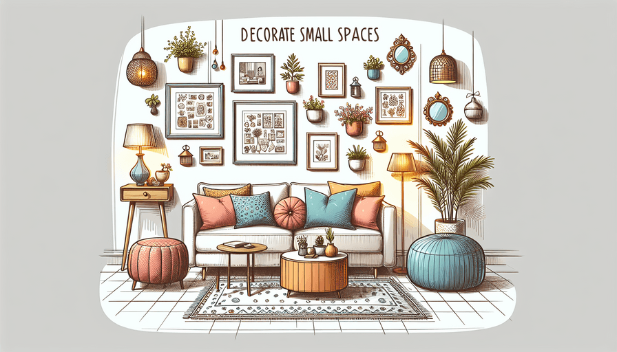10 Dicas para Decorar Ambientes Pequenos