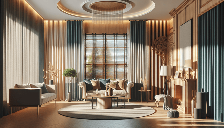 Vantagens das Cortinas e Persianas na Decoração