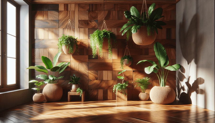 Elementos Naturais na Decoração: Usando Madeira e Plantas