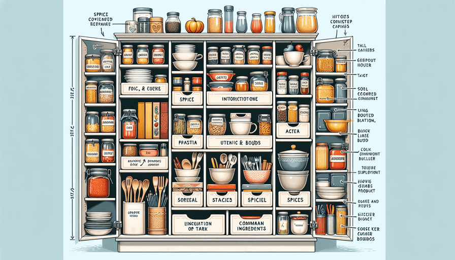 Organizando Armários de Cozinha: Dicas Práticas e Eficientes