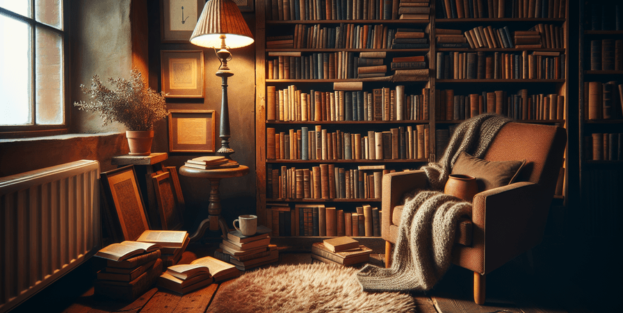 Criando Cantos de Leitura em Casa