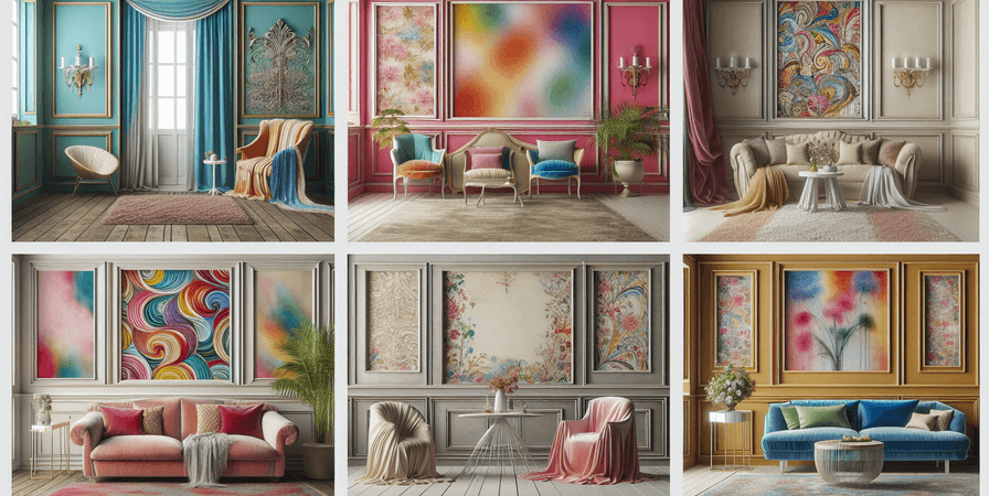 Cores e Texturas: Inspirando Ambientes