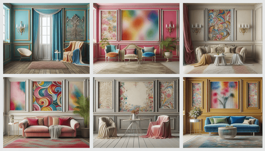 Cores e Texturas: Inspirando Ambientes