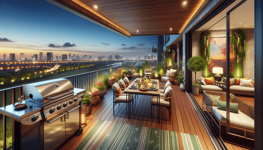 Transformando Varandas em Espaços Gourmet