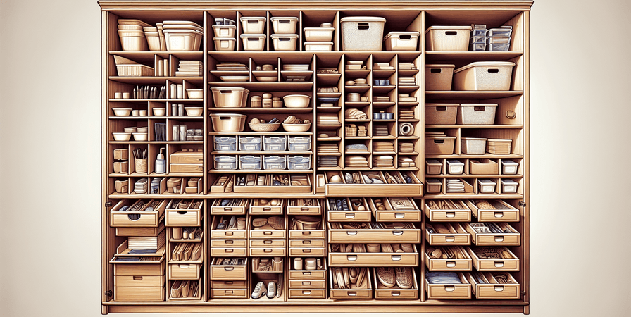 Organização de Armários: Estratégias Eficazes
