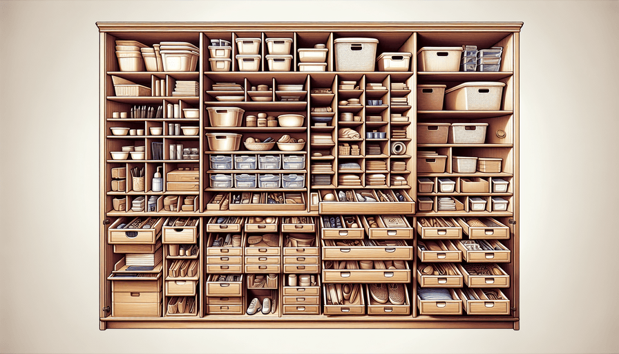 Organização de Armários: Estratégias Eficazes