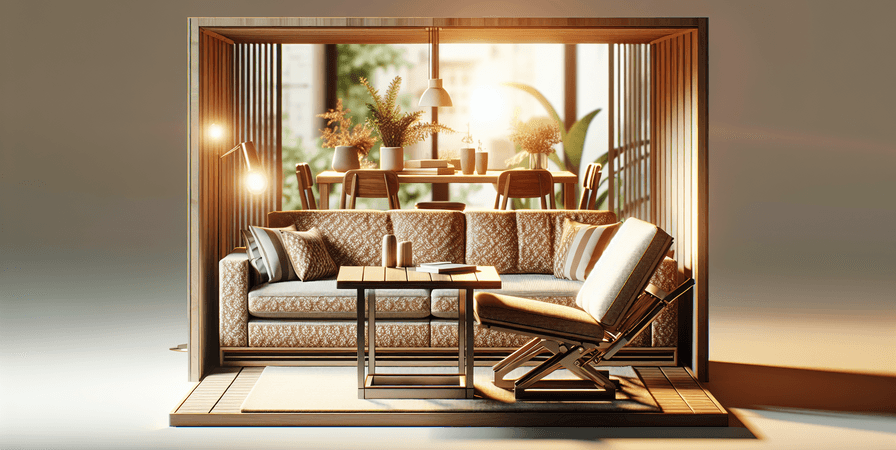 Móveis Multifuncionais para Espaços Reduzidos