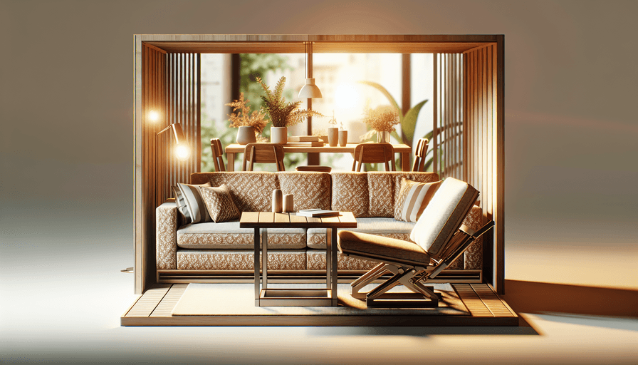 Móveis Multifuncionais para Espaços Reduzidos