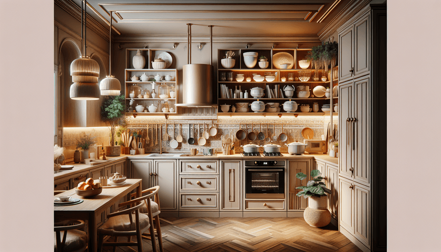 Aplicando Estilo na Decoração de Cozinhas