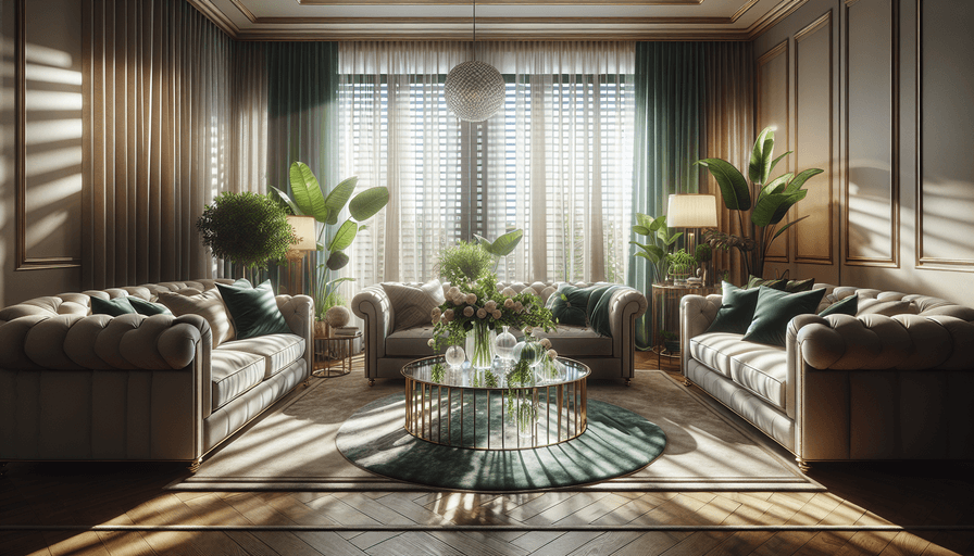 Usando Cortinas e Persianas na Decoração