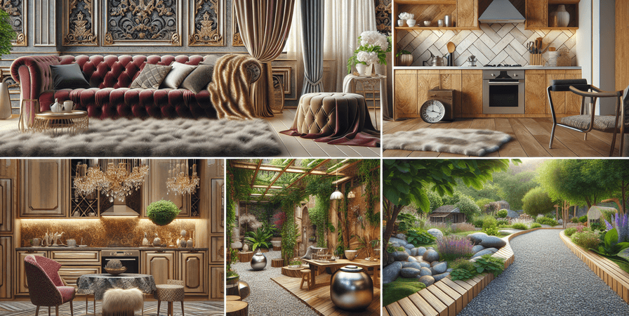 Como Combinar Texturas na Decoração