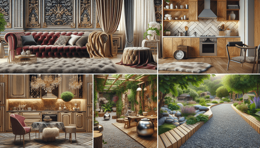 Como Combinar Texturas na Decoração