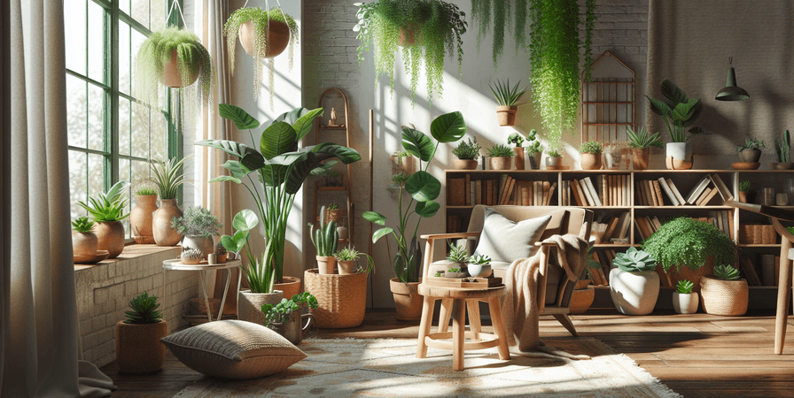 Decorando Ambientes Aconchegantes com Plantas