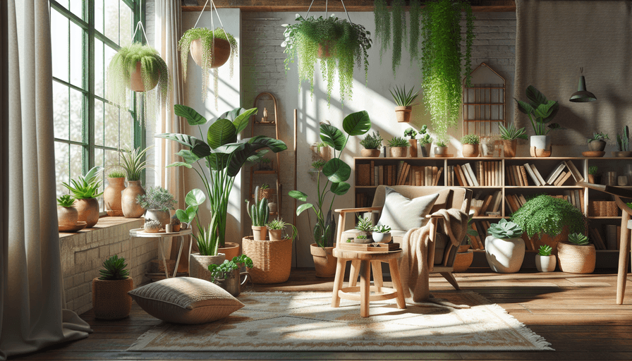 Decorando Ambientes Aconchegantes com Plantas