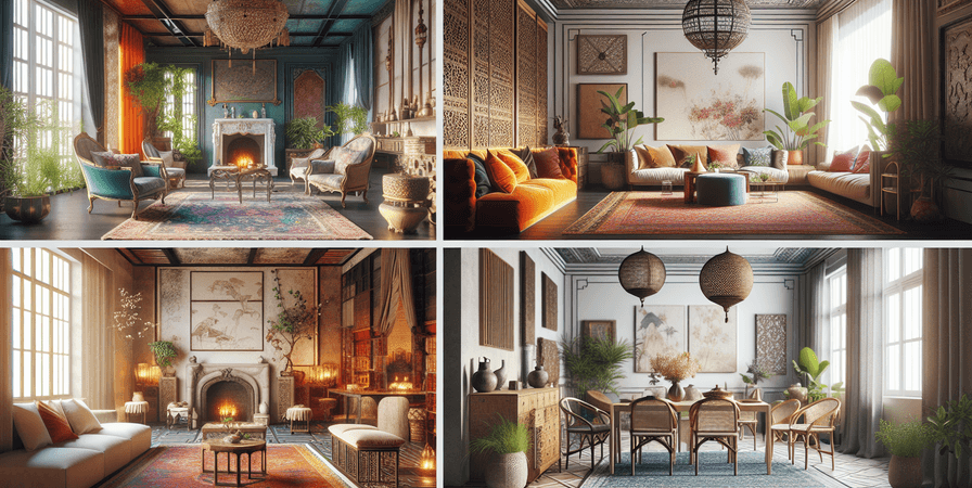 Combinações de Estilos na Decoração